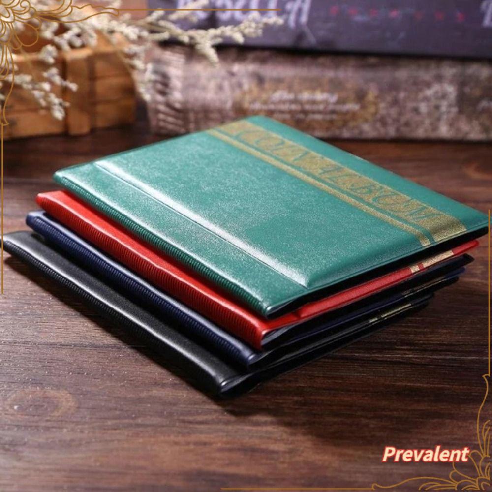Buku Koleksi Koin PREVA Untuk Hadiah Kolektor Tempat Koin 120saku 10halaman Tempat Peringatan
