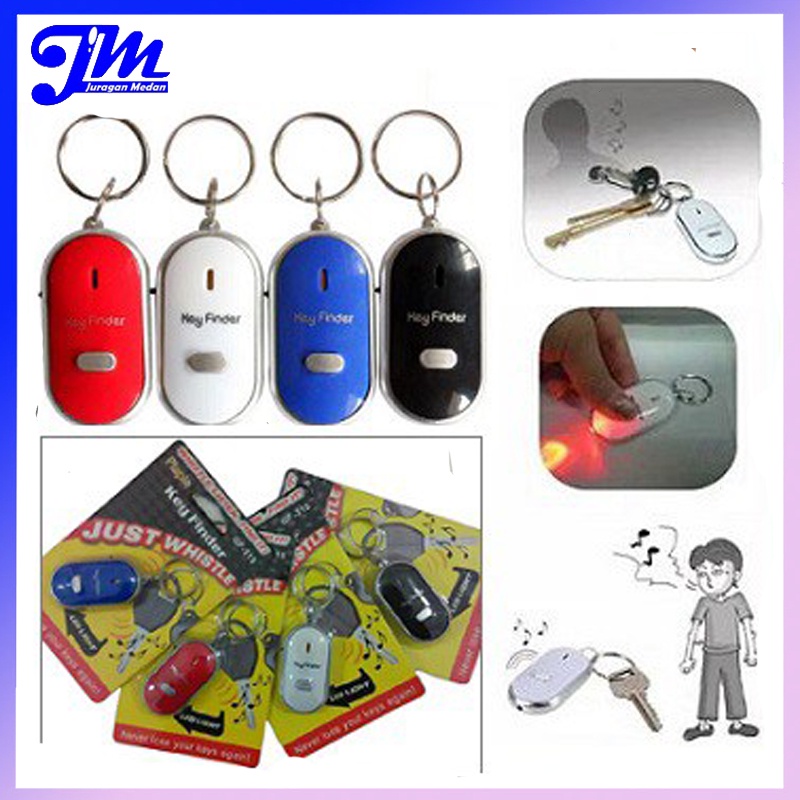 [Ready Stock] Gantungan Kunci Siul Mobil Unik Motor Key Finder Pencari Kunci Alarm