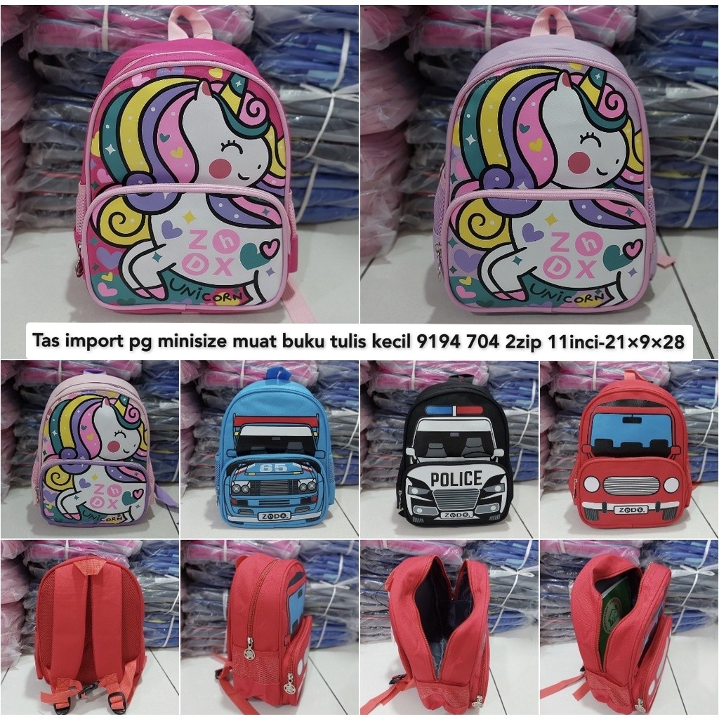 tas import ransel pg paud mini Lucu dan unik anak laki anak perempuan