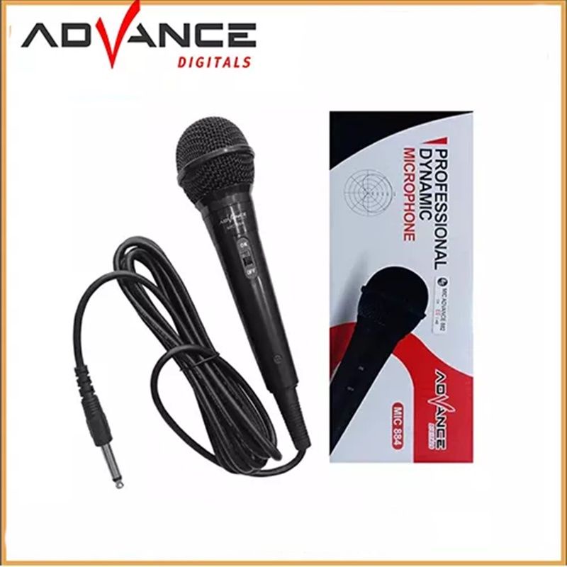 microphone kabel advance 884 / mic kabel advance 884 / miv kabel bagus / mic advance