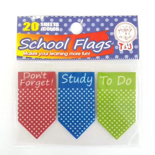 

Tom & Jerry sticky notes TJ- School Flags