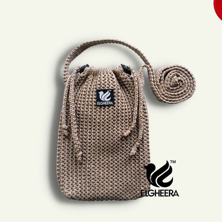 Tas selempang wanita rajut unik