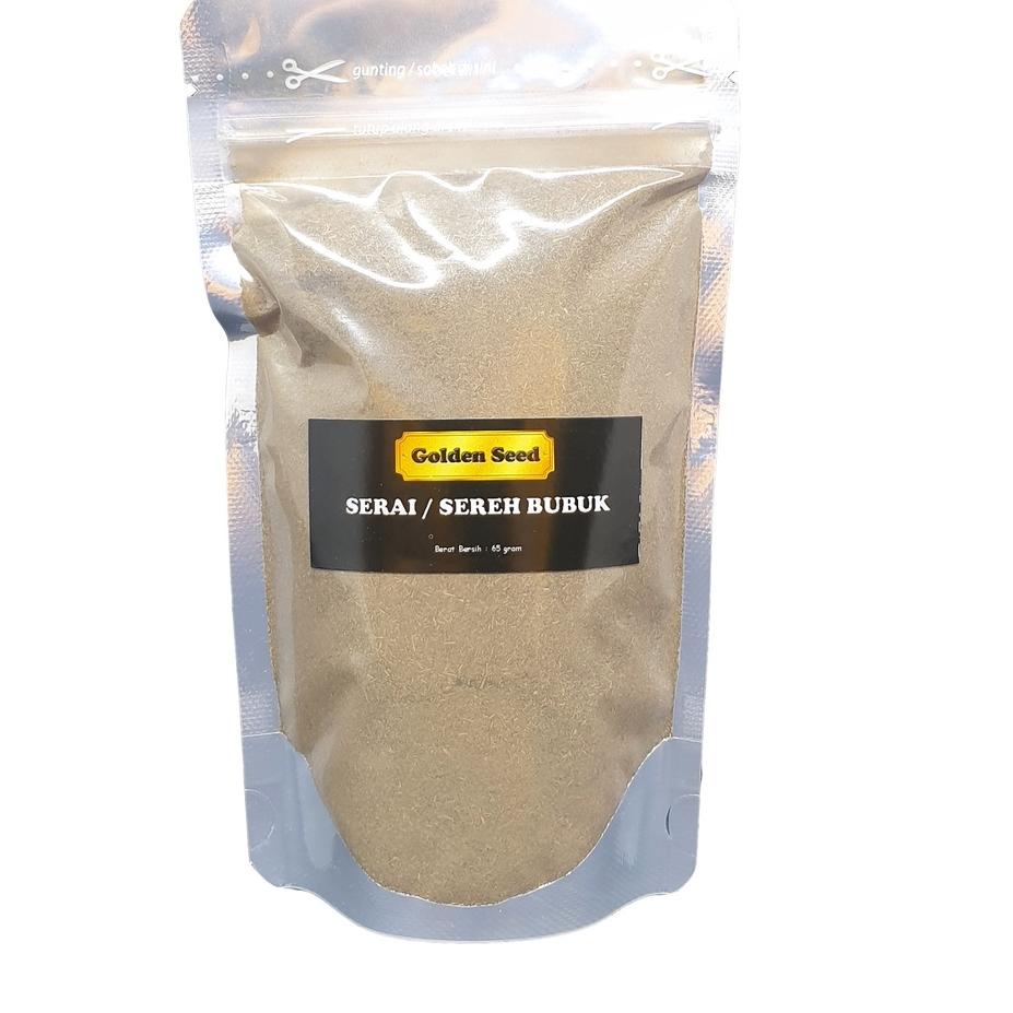 

➮ SERAI BUBUK 65 GRAM MURNI PREMIUM ASLI 100% - SEREH BUBUK TANPA CAMPURAN 65 GR ト