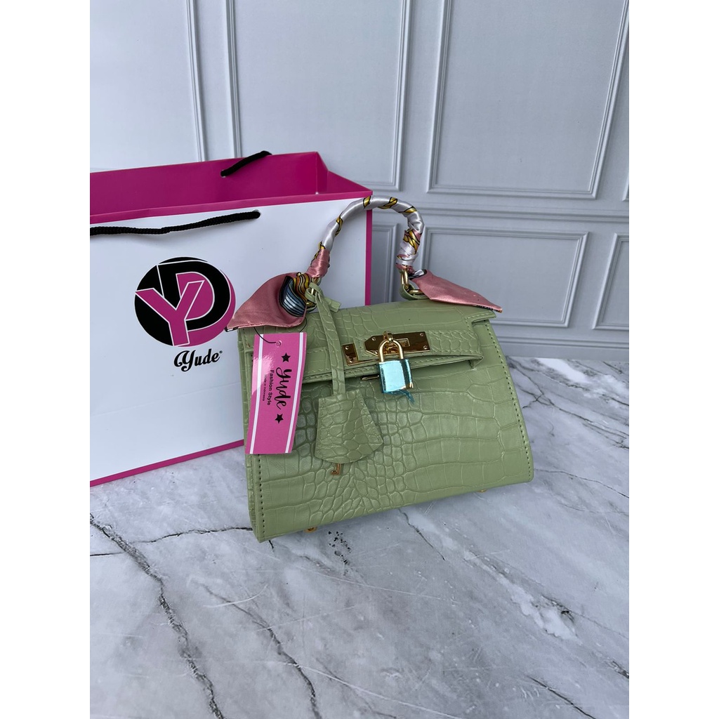 TAS SELEMPANG WANITA CROCO MINI IMPORT TERBARU DAN TERMURAH / TAS FASHION PESTA WANITA