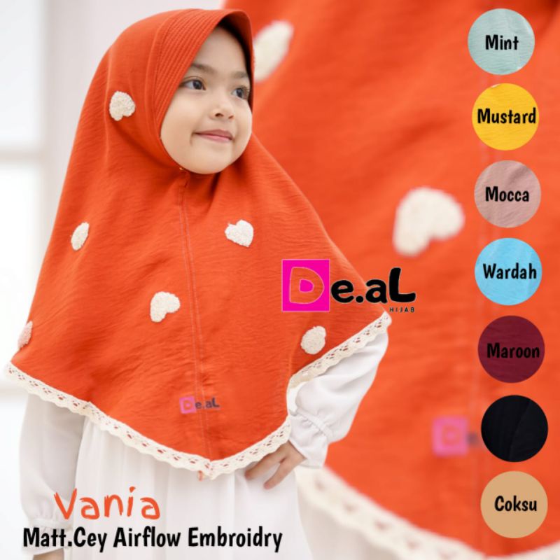 JILBAB ANAK VANIA 3D / JILBAB ANAK / HIJAB ANAK / BERGO ANAK / JILBAB INSTAN ANAK / BERGO ANAK 3D / JILBAB ANAK JERSEY / BERGO ANAK TALI