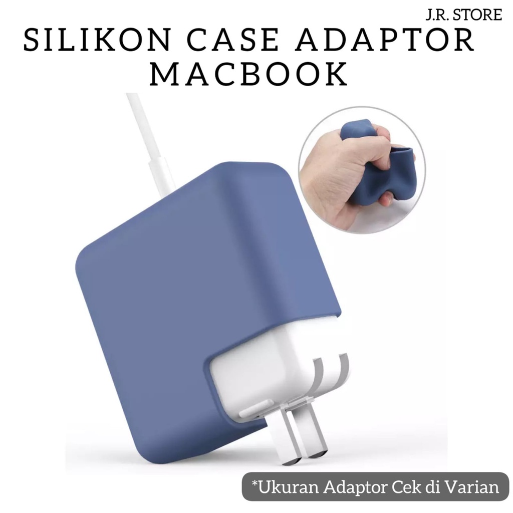 SILIKON CASE CHARGER / ADAPTOR MACBOOK AIR M2 / AIR M1 / MAX M1 / PRO / PRO M1 / PRO M2 / PRO TOUCH BAR / PRO RETINA / 13.3 / 13 / 14.2 / 16.2 INCH (30W / 35W compact / 45W / 61W / 67W / 96W / 140W)