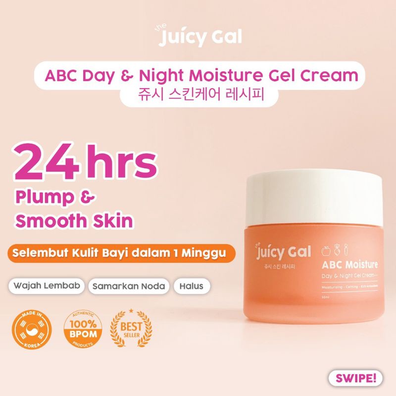 The Juicy Gal ABC Day & Night Moisture Gel Cream (30ml)