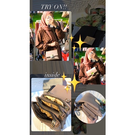 RAYSYA/AQILLABAGS / TAS SLEMPANG / CLUTH