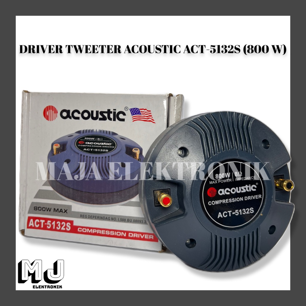 Driver Tweeter Acoustic 800W MAX ACT-5132S / Compression Driver