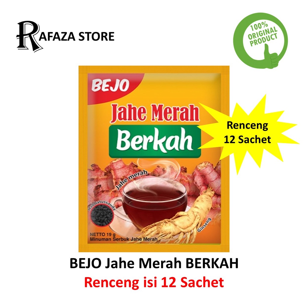 Berkah Jahe Merah Bejo Renceng