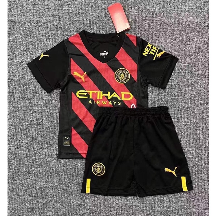 Setelan jersey klub eropa bola anak GO import umur 3-12 tahun