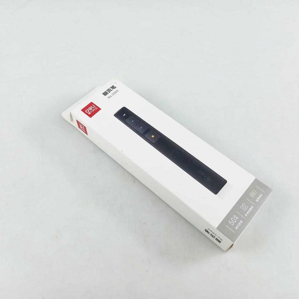 Laser Pointer Merah Presentasi Pen Slideshow USB Red Light 30 Meter