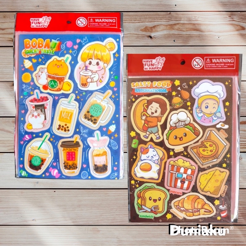 

mainan sticker busa 3D lucu / sticker foam / stiker anak tempel / mainan murah