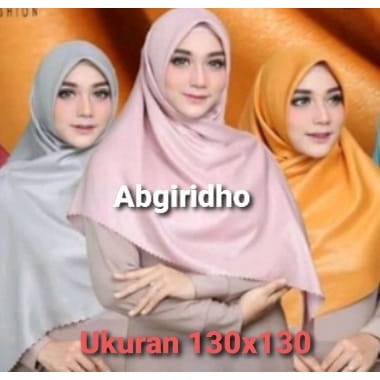 SHINAR GLAMOUR JUMBO / Ukuran 130x130 / KERUDUNG SEGI EMPAT SYAR'I
