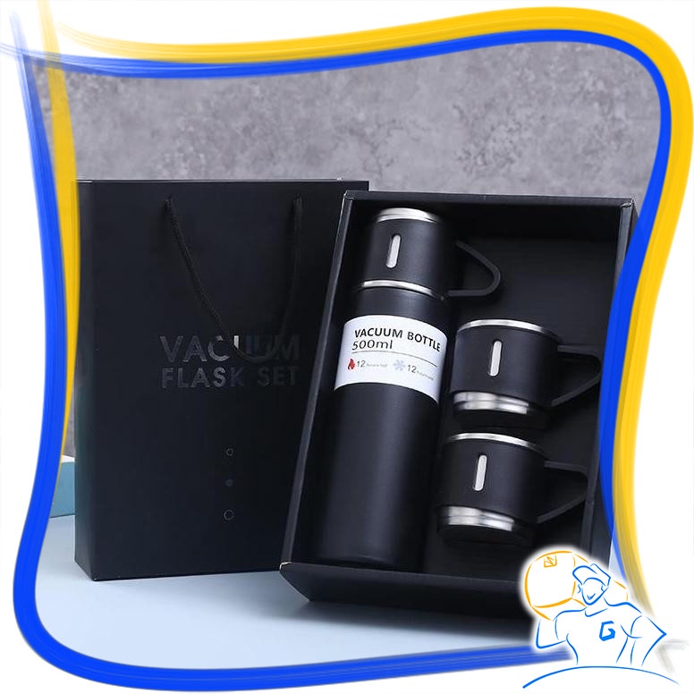 Botol Minum Termos Stainless Panas Dingin Thermos Vacuum Cup 500 ml