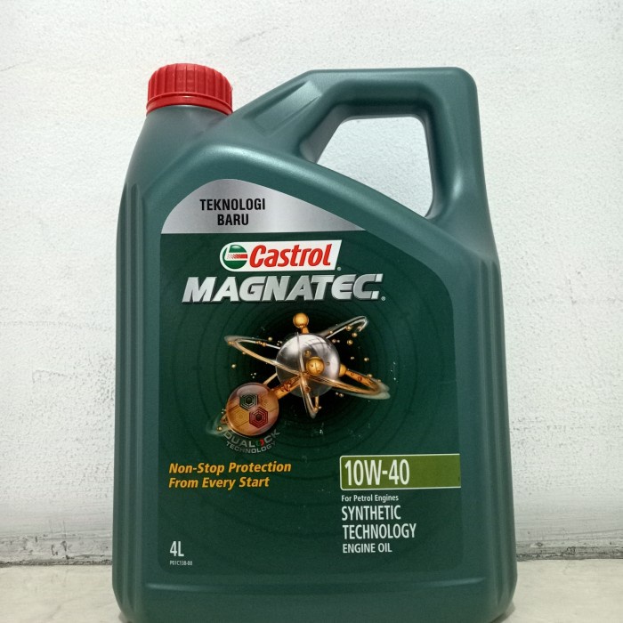 oli castrol magnatec Sae 10w-40 galon 4liter