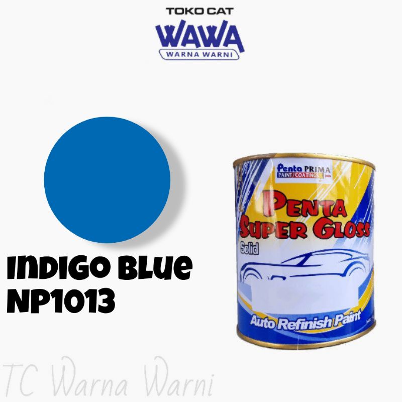 cat duco penta super gloss Indigo Blue NP1013 biru laut kilap 1kg