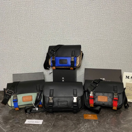 Coach Track Postman Messenger bag Tas Selempang Pria premium to