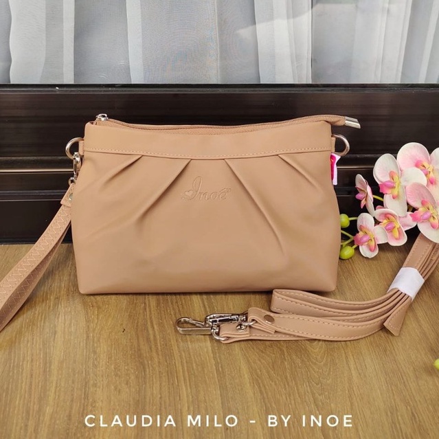 CLAUDIA by Inoe tas selempang chocoly wanita slingbag sling bag cewe anti air waterproof tas inoe