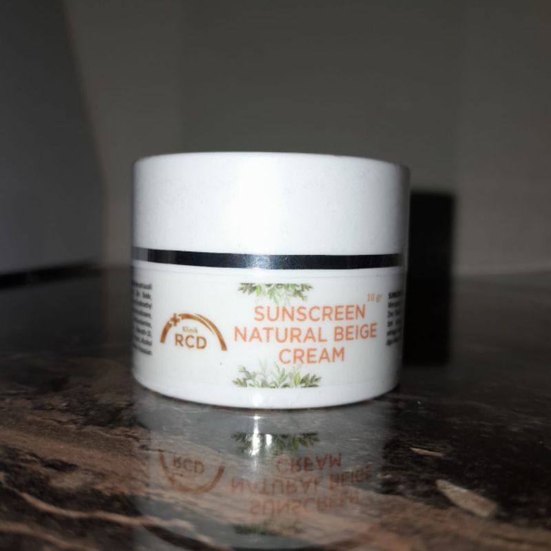 Sunscreen Natural Beige Cream Klinik RCD