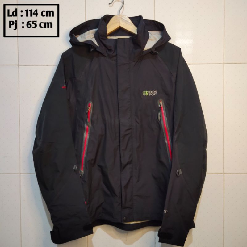 KOLON SPORT preloved branded jaket pria wanita cewek cowok thrift pl bekas second jacket parasut out