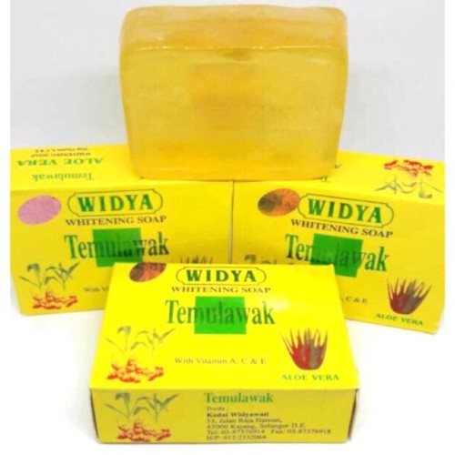 Sabun Widya Temulawak -  Whitening Soap Temulawak Aloe Vera