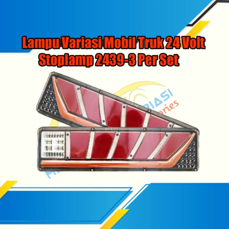 Lampu Belakang Stoplamp Truk 24 volt lampu stop rem sein