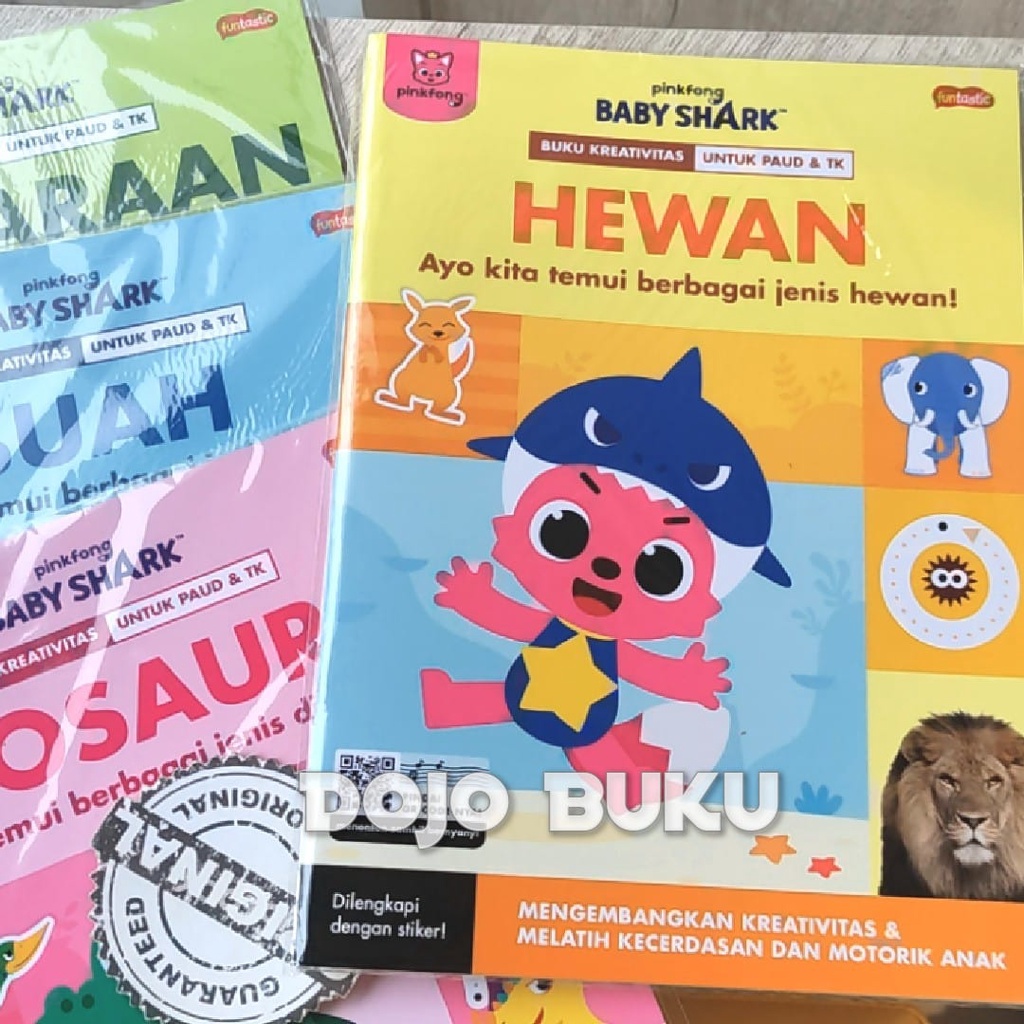 Buku Seri Pinkfong Baby Shark - Buku Kreativitas