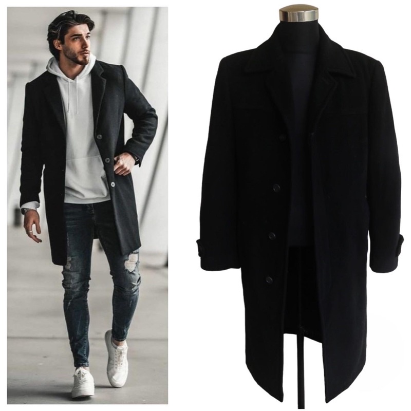 Coat wool cashmere brand Atelier sab