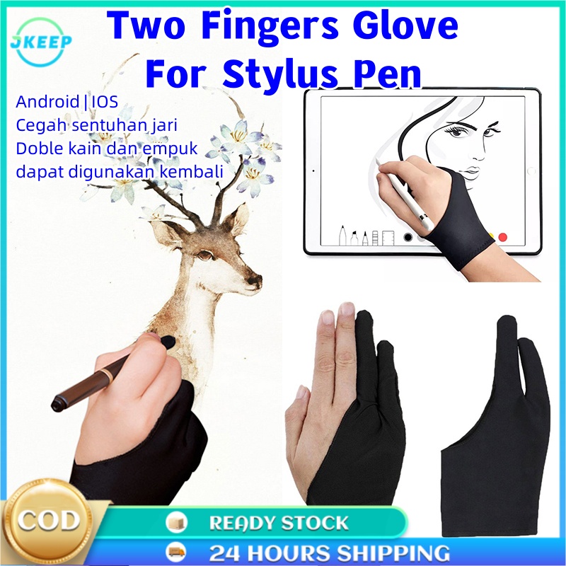 HOT Sarung Tangan Stylus Pen Sarung Tangan Drawing Sarung Tangan Gambar Glove  Tablet Design COD