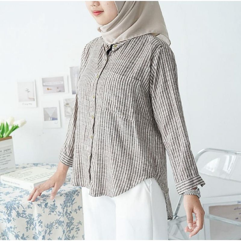 SEMI TUNIK SALUR RAYON DIAMOND- TIRA RAYON SHIRT