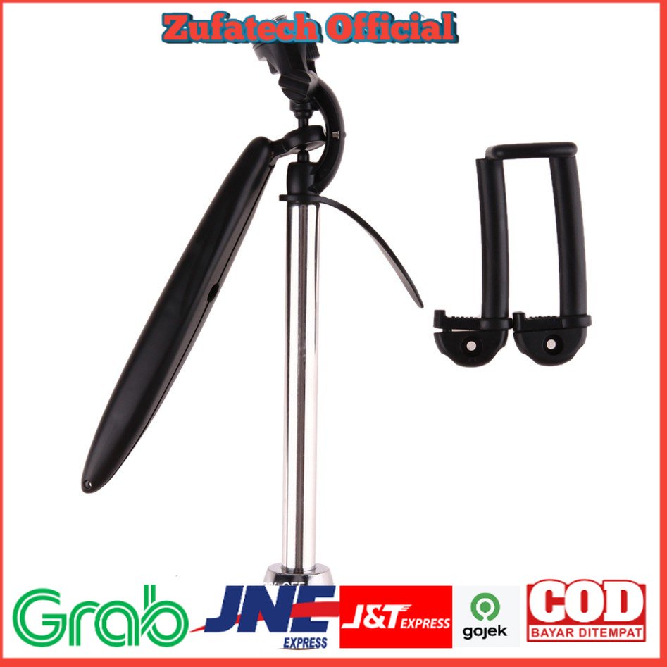 Mayhem Funtech Monopod Pocket Video Stabilizer 2 in 1 For Smartphone / Action Camera - Black