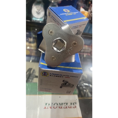 kunci oli filter C-Mart Kunci Oil Filter Oli Wrench 3-Kaki Jari Cmart