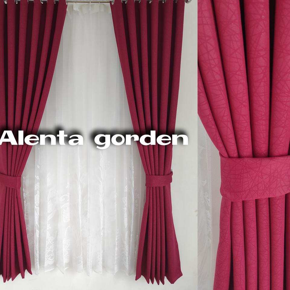 Big Sale.. gorden blackout import gorden polos gorden jendela gorden pintu gorden minimalis warna un