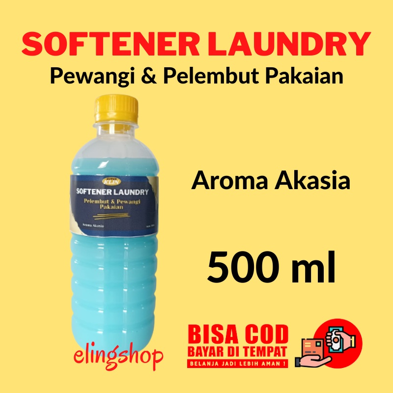 Softener Laundry Pewangi Pelembut Pakaian Wangi Tahan Lama Aroma Akasia