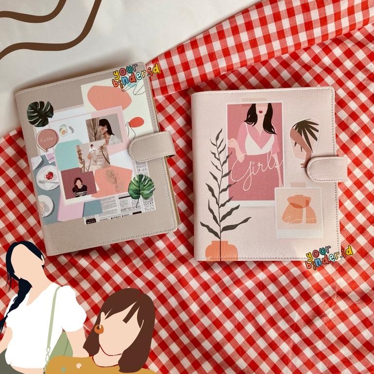 

BINDER CUSTOM AESTHETIC DESIGN 6R,20R,26R - A5/B5 TERLARISS...,,,,,