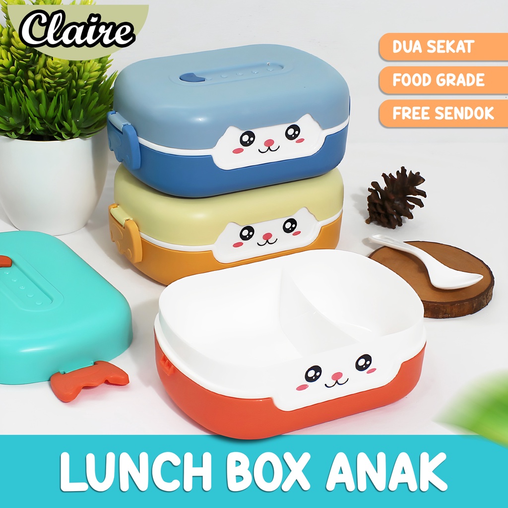 Lunch Box Anak / Kotak Makan Anak / Tempat Makan Anak