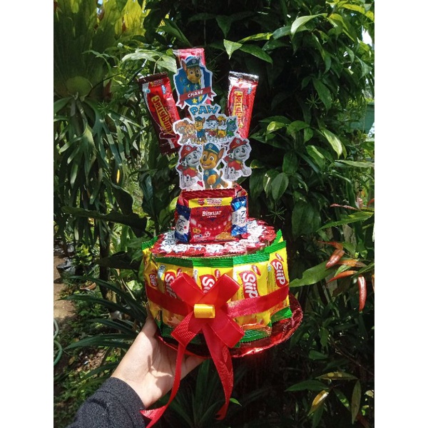 Snack Tower / kue ulangtahun Murah / mini Snack tower