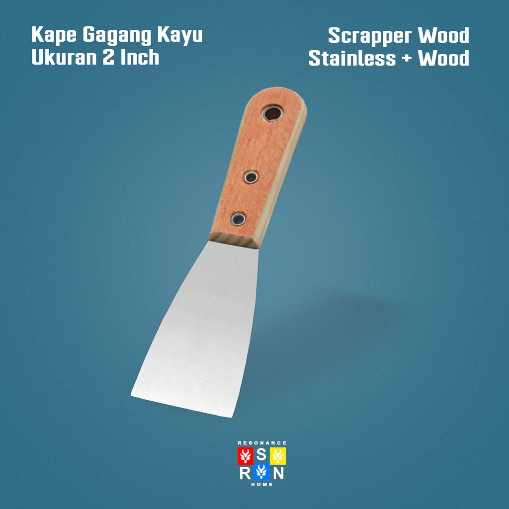 Kape Gagang Kayu 2&quot; / Skrap / Scrapper Resonance Home