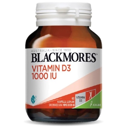 Blackmores Vitamin D3 1000 IU 60 Kapsul