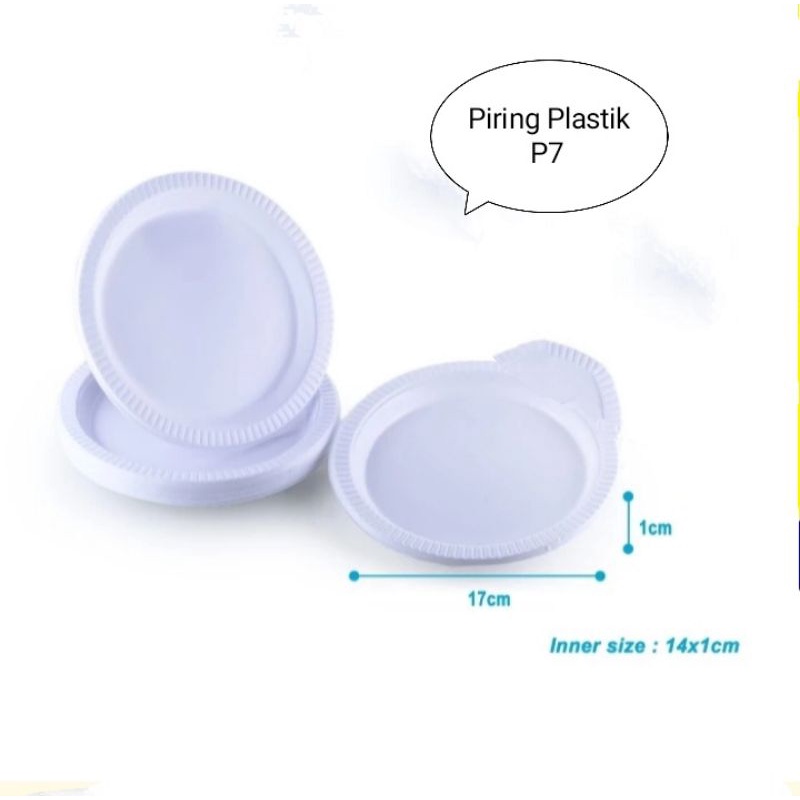 piring plastik P7