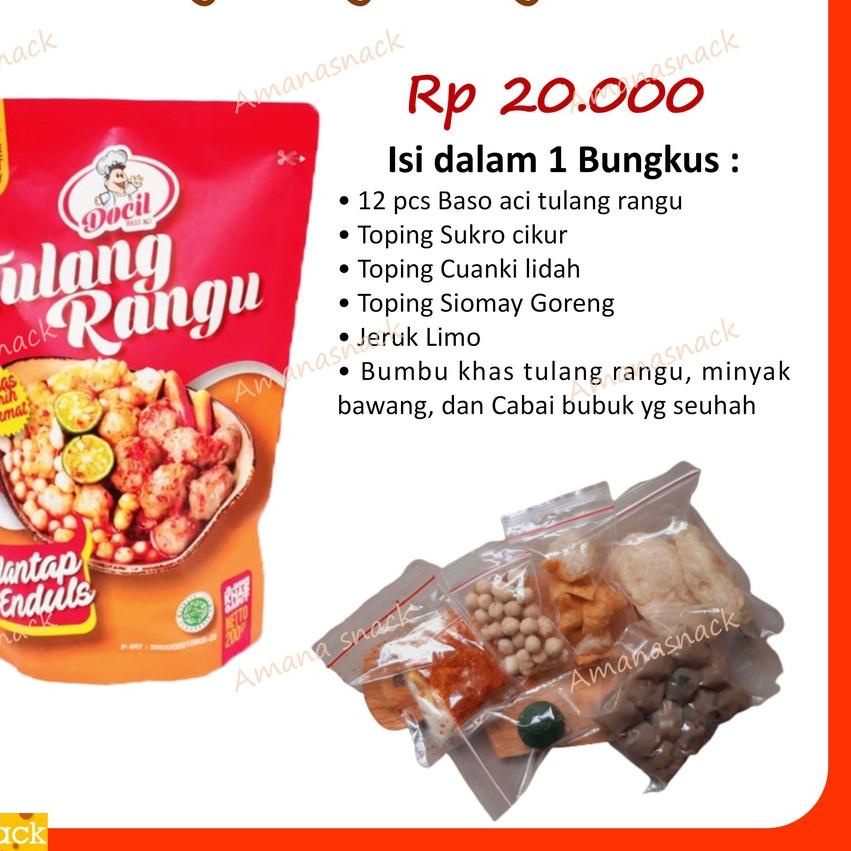 

COD✔️Paket 6 BOCI 1 kg - Boci baso aci mantap jiwa geprek white curry|KD3