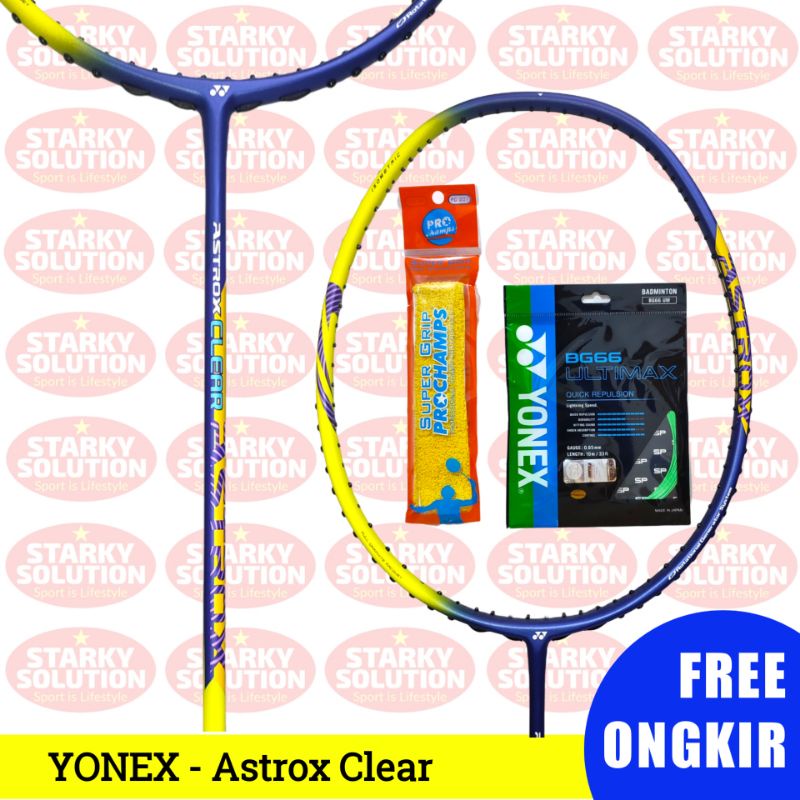Raket YONEX ASTROX 02 CLEAR Bulutangkis Badminton Original - Taiwan