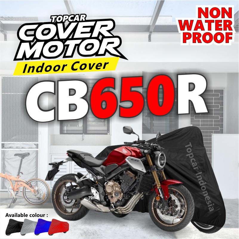 Cover Motor Honda CB650R CB 650 R Indoor Non-waterproof Sarung Motor Selimut Pelindung Body Baju Biker Mantel Jas Penutup by TOPCAR