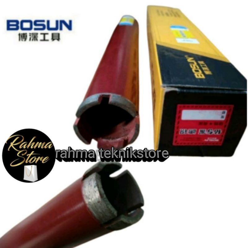 Mata bor Coring Beton ukuran 2,5 inch Merek BOSUN