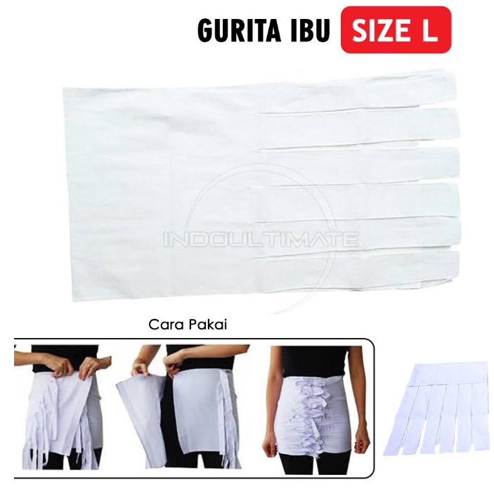 12 PC GURITA IBU Gurita Ikat Ibu Melahirkan Size JUMBO Grito Ibu BUNDA Korset Manual Ibu Melahirkan 1 Lusin candy