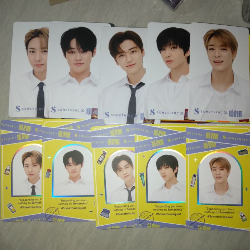 NCT DREAM X SOMETHINC PHOTOCARD SET PC OFFICIAL