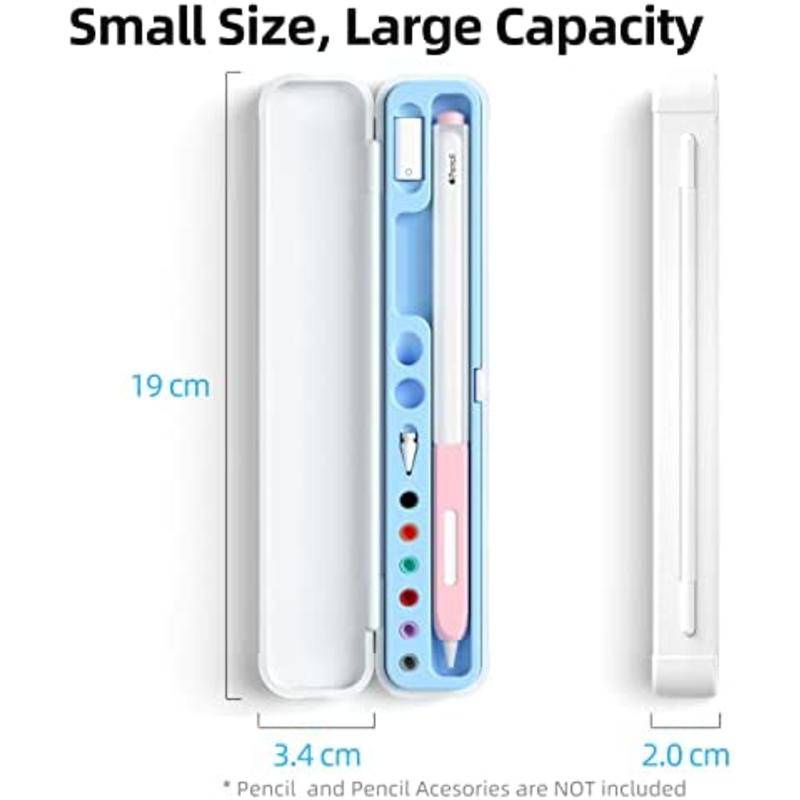 Tempat Bawa Magnet Untuk Apple Pencil 2nd Generation Dan 1st Pencil case Terdiri Dari Cangkang PC Keras Dan Silikon Lembut