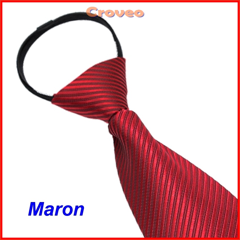 Dasi Instan Pria Resleting 3 Inch Garis Salur Instant Langsung Siap Pakai Hitam 8 cm Otomatis Jadi Zipper Formal Merah Warna Biru SIlver tie Necktie Praktis Velcro Remaja Polos Wisuda Seragam Merah Kerja Kantor Biru Set Resmi Mewah Silver Premium 7 Pesta