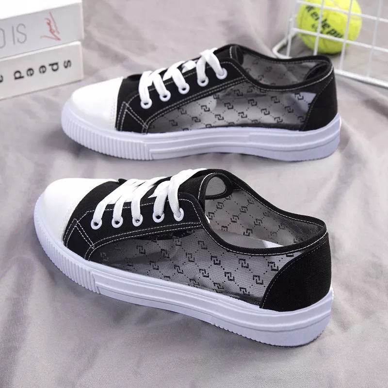 Sepatu Sneakers Wanita Fashion Slip On murah Original Import 219
